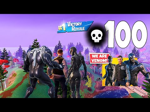 100 Elimination Solo Vs Squads "Zero Build" Gameplay Wins (Fortnite chapter 5 PC)