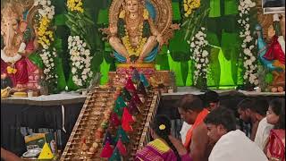 DISUKNAGAR SRINAGAR COLONY AYYAPPA PADI POOJA AYYAPPA ABHISHEKAM