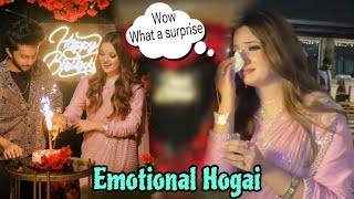 WHAT A BEAUTIFUL SURPRISE♥️🥹|EMOTIONAL HOGAYI| RABESAIN FOREVER♾️🧚🏻‍♂️@hussain.tareen