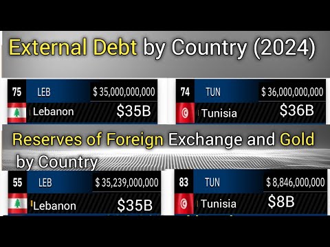 External Debt and Foreign Reserve by Country  (TOP 145)