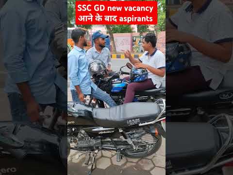 SSC GD new vacancy 2024