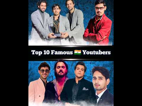 Who Is No.01 YouTuber of India || Top 10 Indian  Youtubers 2023 ||#indianyoutuber #technogamerz