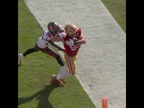 George Kittle catches for a 11-yard Touchdown vs. Tampa Bay Buccaneers