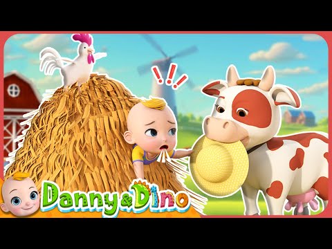 Old MacDonald Had A Farm | Nursery Rhymes | Danny and Dino  #babysongs #macdonaldhadafarm