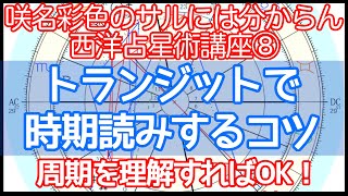 トランジットで時期読みのコツ【西洋占星術】