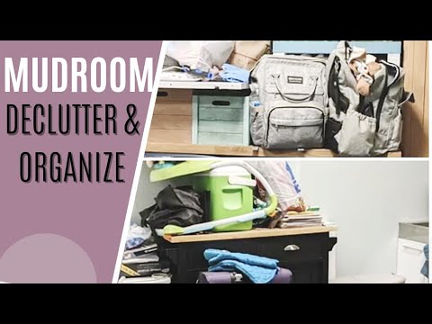 EXTREME MUDROOM DECLUTTER & ORGANIZATION | MOTIVATING/INSPIRING | DECLUTTER WITH ME | CLEAN WITH ME