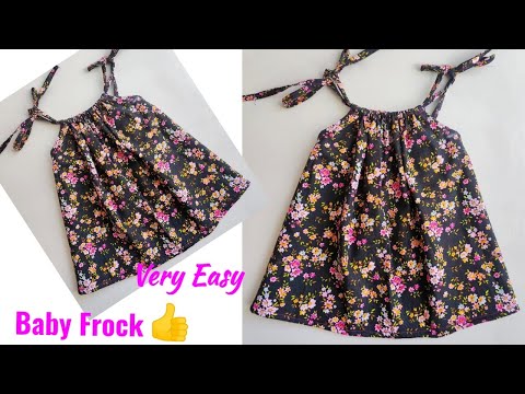 1-2 Year Baby Frock cutting and stitching | Baby Frock cutting and Stitching