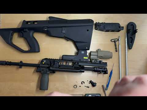 KWA Lithgow F90 GBBR Hopup disassemble