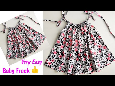 Very Easy Baby Frock Cutting and Stitching | Baby Frock cutting and stitching