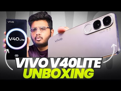 Vivo V40 Lite Unboxing | This One Is From MiddleEast!!