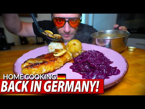 The FIRST FOOD We Ate Back in Germany!