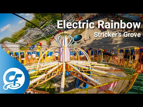 Electric Rainbow on-ride 5K POV @30fps Stricker's Grove