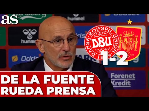 LUIS DE LA FUENTE RUEDA DE PRENSA | DINAMARCA 1 - ESPAÑA 2 | NATIONS LEAGUE