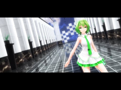 【MMD】Tda式改変GUMI、ミク、ハク姉さんで『WA DA DA』