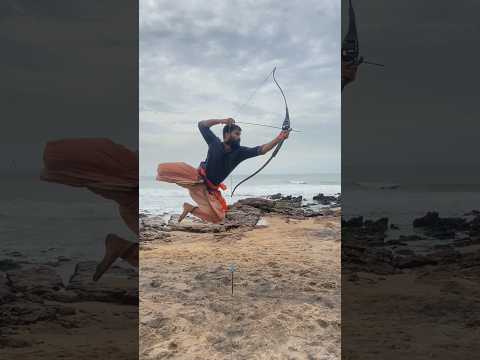 Indian traditional archery #martialarts #kalaripayattu #archery #silambam