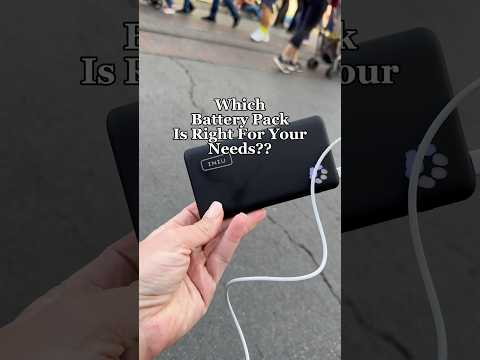 Which portable battery pack is right for you? INIU vs Anker Portable chargers #shorts #batterypack