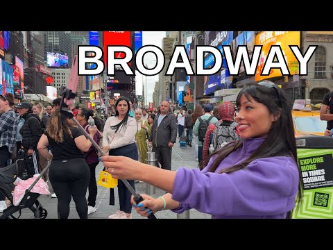 NEW YORK CITY Walking Tour [4K] - BROADWAY