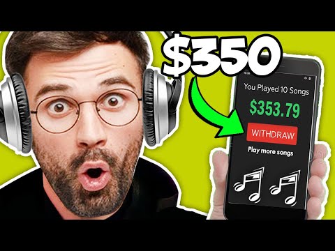 Earn $350 Per Day Listening To Music - (Make PayPal Money Online)