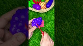 Satisfying ASMR Fruit cutting #asmr #foodtoys #fruitscutting #howtocutting #plastic