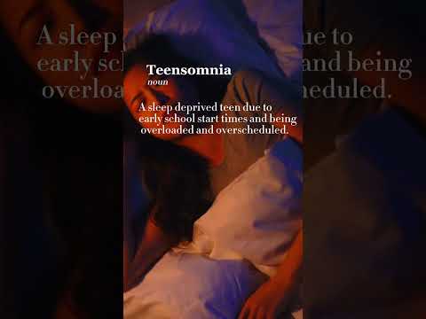 What is Teensomnia? Why Teens Struggle to Sleep 😴 #Teensomnia #TeenSleep