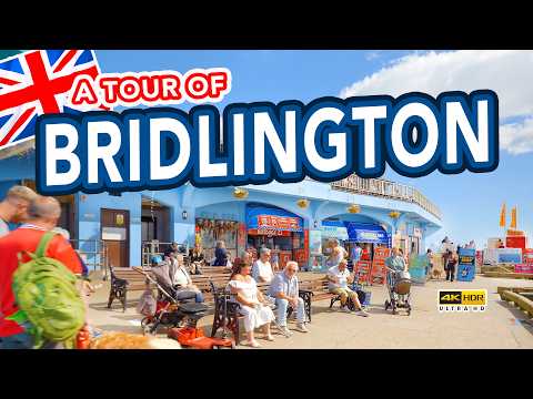 BRIDLINGTON | A tour of seaside holiday town Bridlington England