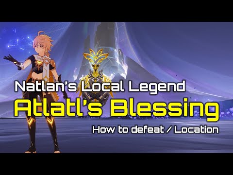 How to defeat Atlatl's Blessing | Natlan's Local Legend | Local Legend Location | Genshin Impact