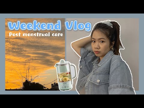 August Weekend Vlog: Post Menstrual Care