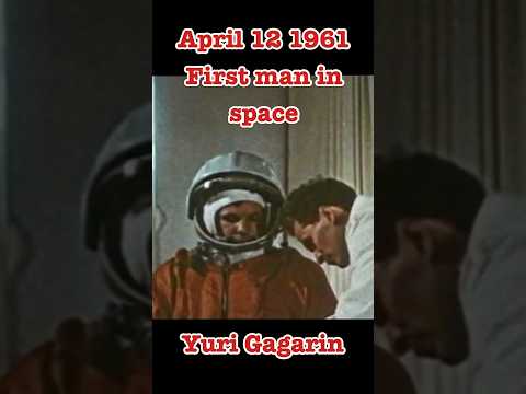 April 12 1961 - First Man in Space - Yuri Gagarin #yurigagarin #gagarin #ussr #sovietunion #kosmos