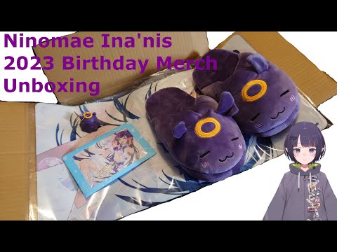 Ina 2023 Birthday Celebration Merch Unboxing and Overview