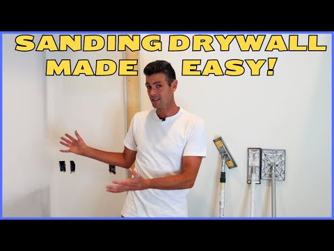 Taping Drywall For Beginners Day 4 (Sanding)