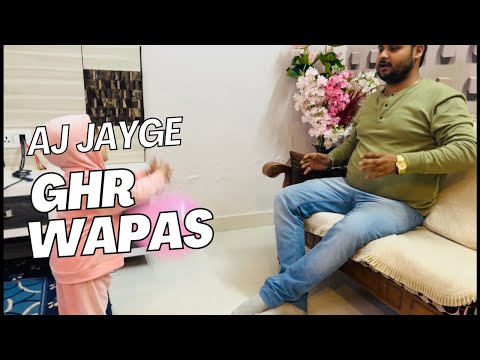 Aj jayege ghr wapas 🥰 apne babu ke pass ❤️ mayke m bitaye hue din yaad ayege 🥰🥰 ….