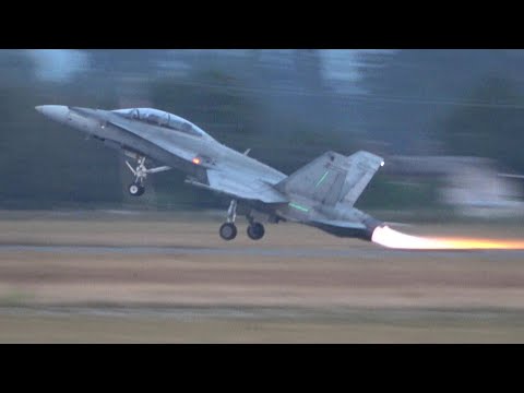 2024 CF-18 Hornet Demo Twilight Show