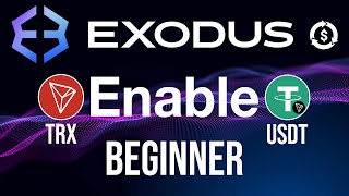 EXODUS WALLET | TRX TRONCHAIN | USDT TRC20 TUTORIAL