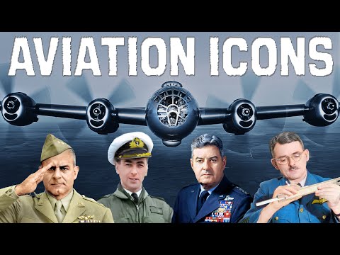 Aviation Icons: Amazing Pilots, Missions, Historical Military Figures And Brilliant Inventors