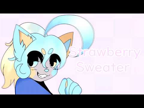 [GIFT] strawberry sweater【 MEME】