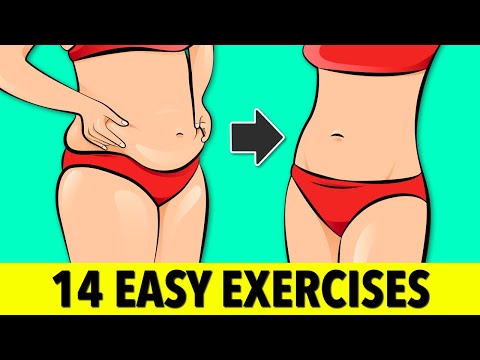 No-Jumping Belly Fat Burner: 14 Easy Home Exercises