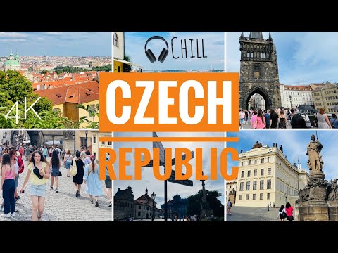 Virchual™ Czech Republic: Prague. Czechia.Virtual 4K worldwide travel n chill music channel.