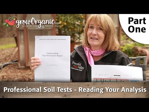 Professional Soil Tests - (Part 1) Reading Your Analysis