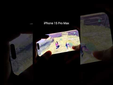 Hiphop 🗿🎯 iPhone 15 Pro Max Handcam Free Fire 📲⚡ #shorts #foryou