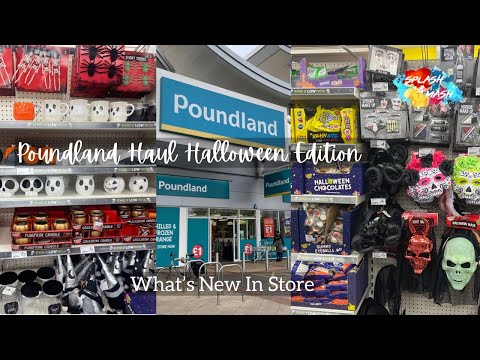 POUNDLAND HAUL COME SHOP WITH ME | NEW IN | HALLOWEEN DECOR 2022 | AUTUMN HAUL | #autumn #halloween