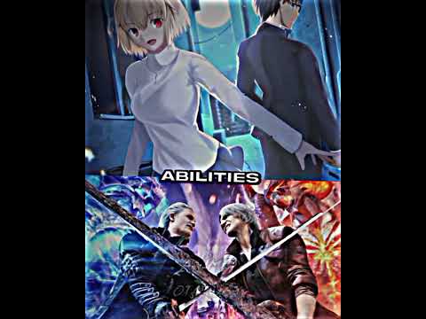 Dante And Vergil Vs Arcueid And Shiki Tohno