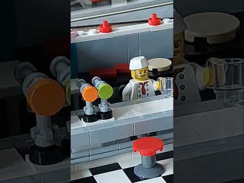 A short stopmotion of the kitchen in the downtown diner