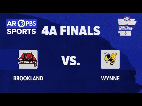 AR PBS Sports 2024 4A Volleyball State Finals - Brookland vs. Wynne