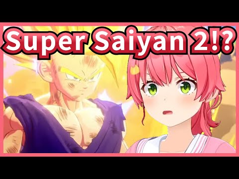 Super Saiyan 2 Gohan Broke Miko 【 Hololive / Eng Sub 】