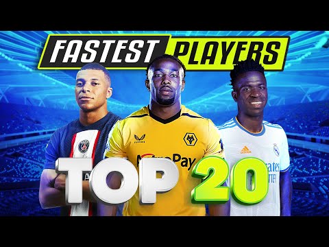 Top 20 FASTEST Football Players 2022 (FIFA 23 Ratings)