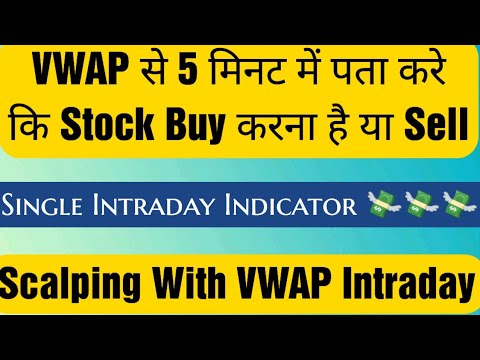 VWAP Indicator | Intraday Trading With VWAP | 5 min VWAP strategy | Stock Market Beginners