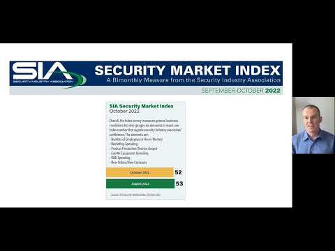 SIA Research: Security Industry Outlook Remaining Steady in September/October 2022