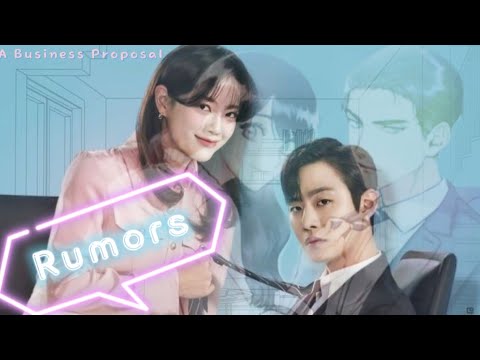 Shin Hari & Kang Taemu (A Business Proposal) - Rumors