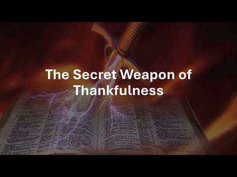 The Secret Weapon of Thankfulness | Pastor Ronke Olulana  | Harmony Christian Ministries