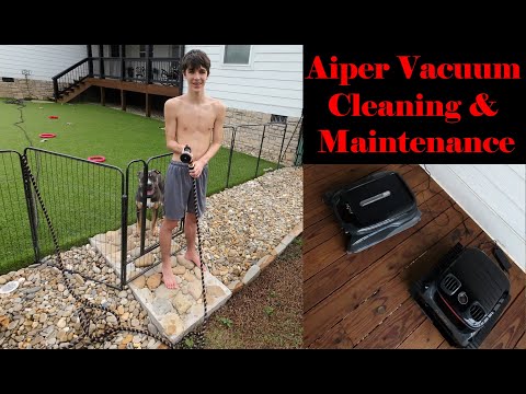 Aiper Pool Vacuums: 30 day review & Maintenance